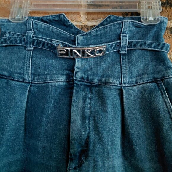 Pinko Ariel Bustier High Waist Jeans - Size 6? - Picture 4 of 7
